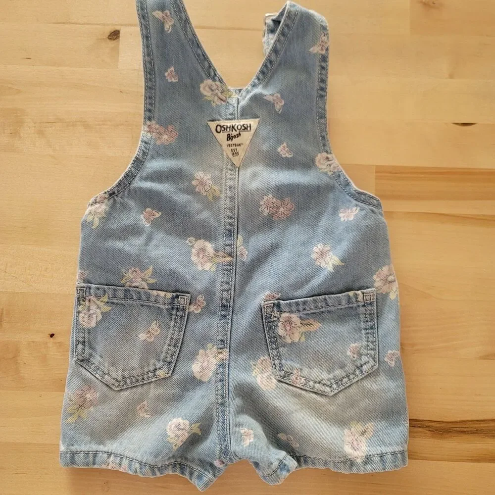 Baby Girl Clothes Lot 9m 12m, Osh Kosh Carter's NWT One Piece Denim Infant Gift
